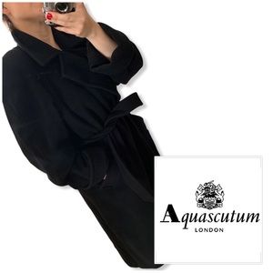 Vintage Aquascutum Wool Cashmere Coat